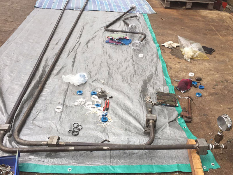 Bestec Marine Engineering Pte Ltd Hydraulic pipe fabrication and